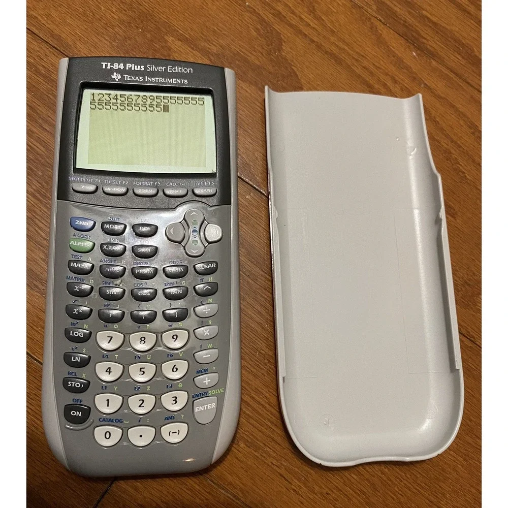 Texas Instruments TI-84 Plus Silver Edition Graphing Calculator TESTED‎